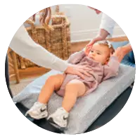 patient receiving pediatric adjustment